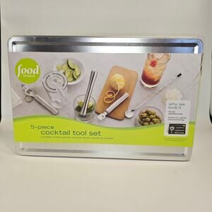 Food Network‎ 5 pc Cocktail Tool Set NIB